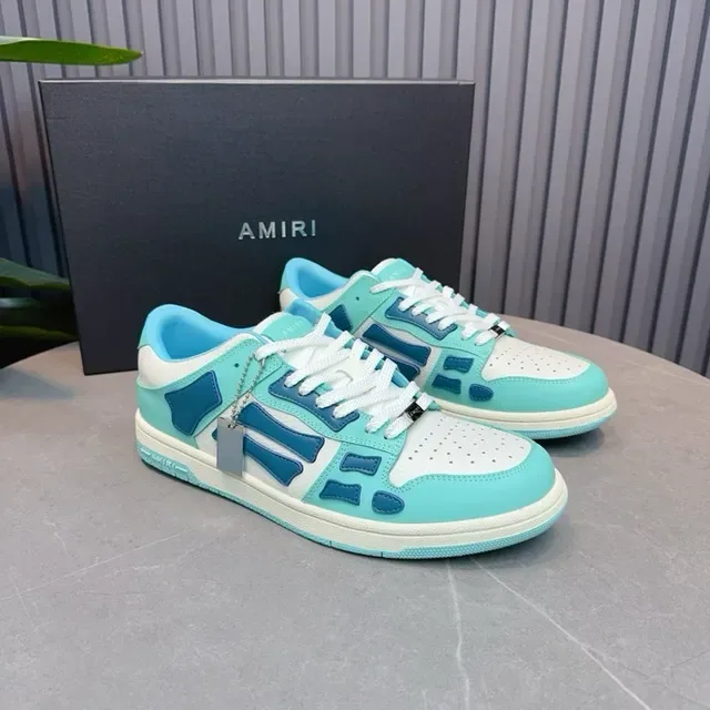 Mint and Navy Blue Layered Overlay Lifestyle Sneakers 3