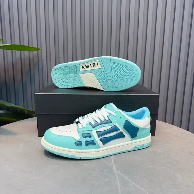 Mint and Navy Blue Layered Overlay Lifestyle Sneakers 8
