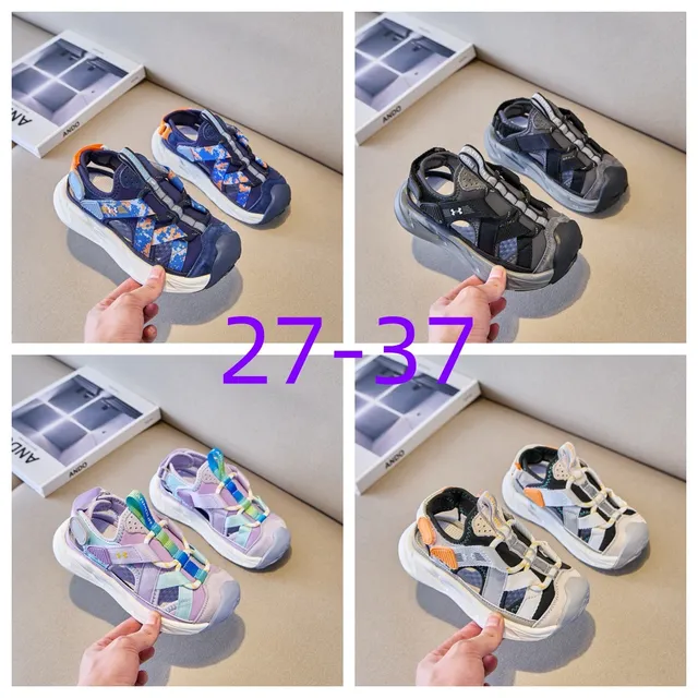 Multicolor Multi-Strap Thick Sole Sandals 1