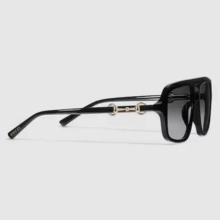 Oversized Rectangular Gradient Lens Sunglasses 9