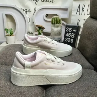 Tênis Lifestyle Plataforma Rosa Pastel