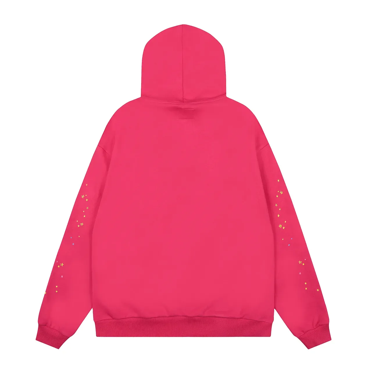 Pink Black Graphic-Print Oversized-Fit Tracksuit 5
