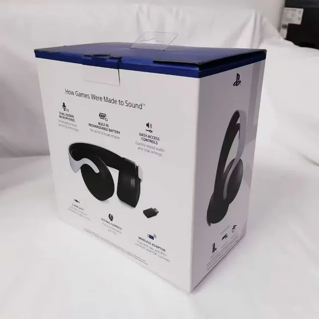 PlayStation Pulse 3D Wireless Headset Black Over-Ear Headphones 2