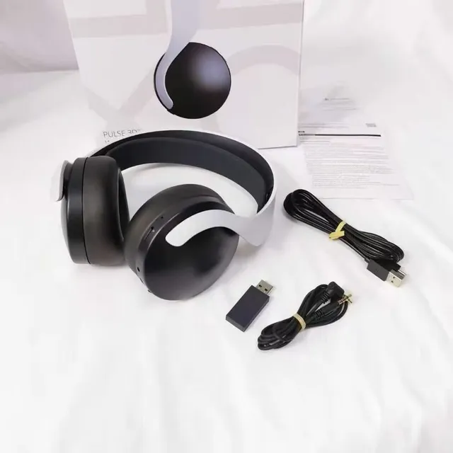 PlayStation Pulse 3D Wireless Headset Black Over-Ear Headphones 4