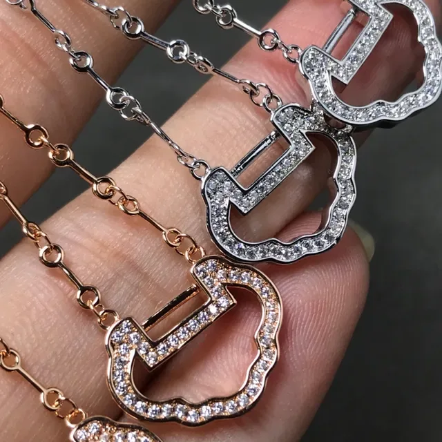 Rose Gold-Tone Pavé Crystal Chain Drop Earrings 2