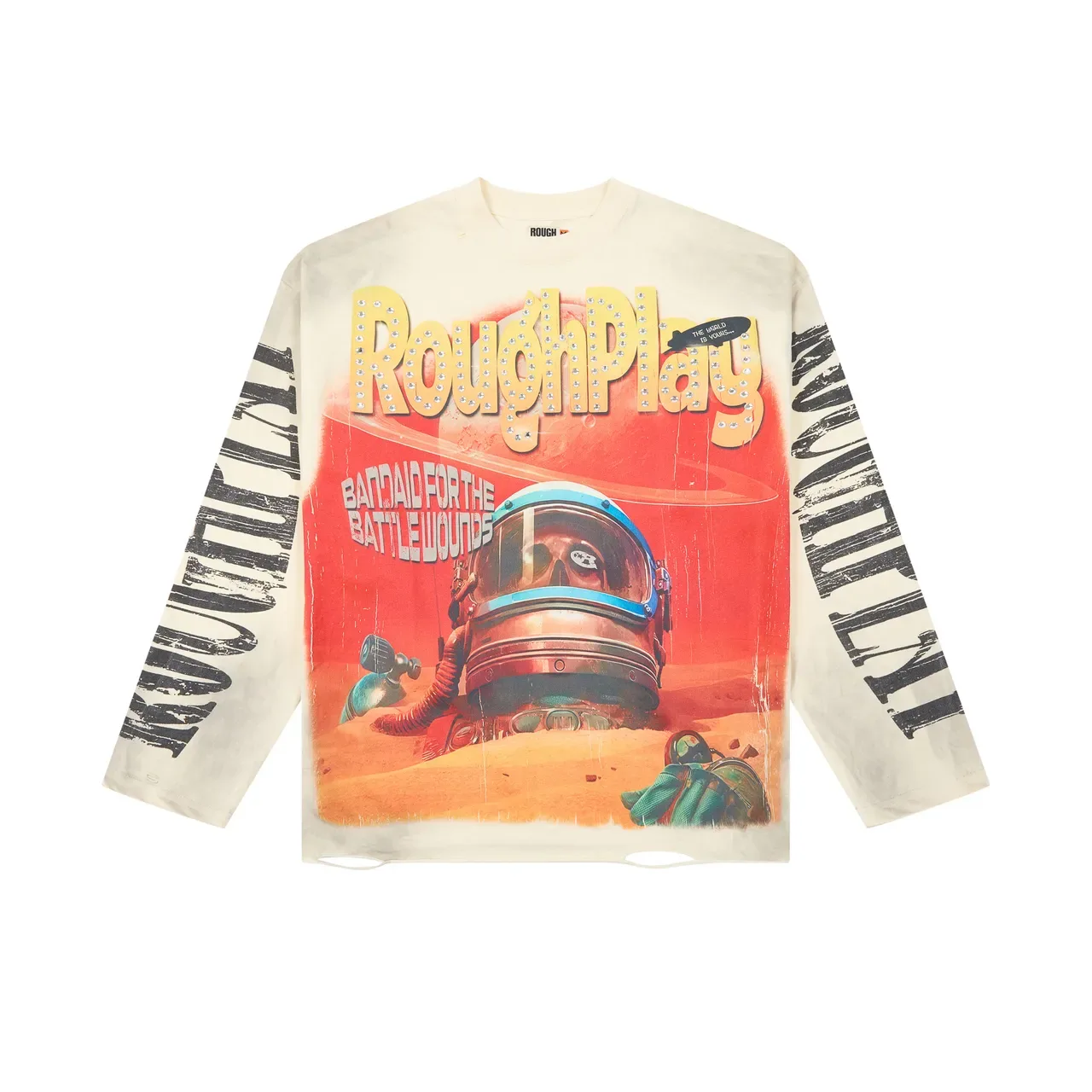 Roughplay Graphic Print Long-Sleeve T-Shirt 3