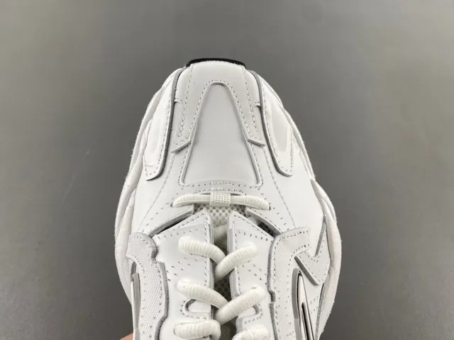 Skechers White Black Midsole Layered Synthetic Overlays Chunky Sneakers 5