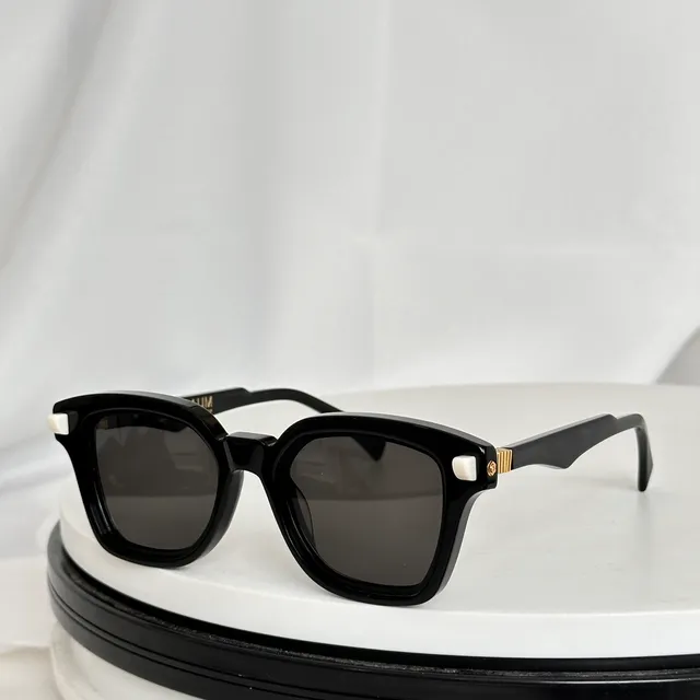 Transparent Gray and Tortoiseshell Geometric Optical Glasses 7