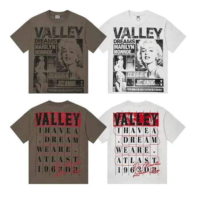 VALLEY Marilyn Monroe Graphic Print Oversized T-Shirt 2