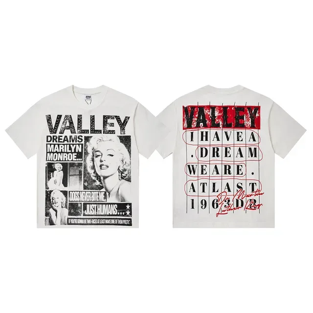 VALLEY Marilyn Monroe Graphic Print Oversized T-Shirt 3