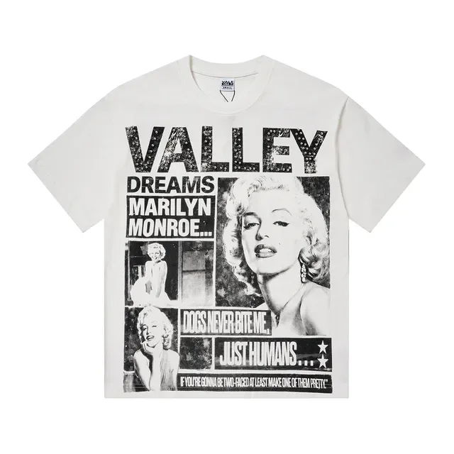 VALLEY Marilyn Monroe Graphic Print Oversized T-Shirt 4
