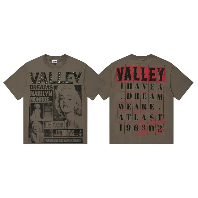 VALLEY Marilyn Monroe Graphic Print Oversized T-Shirt 6