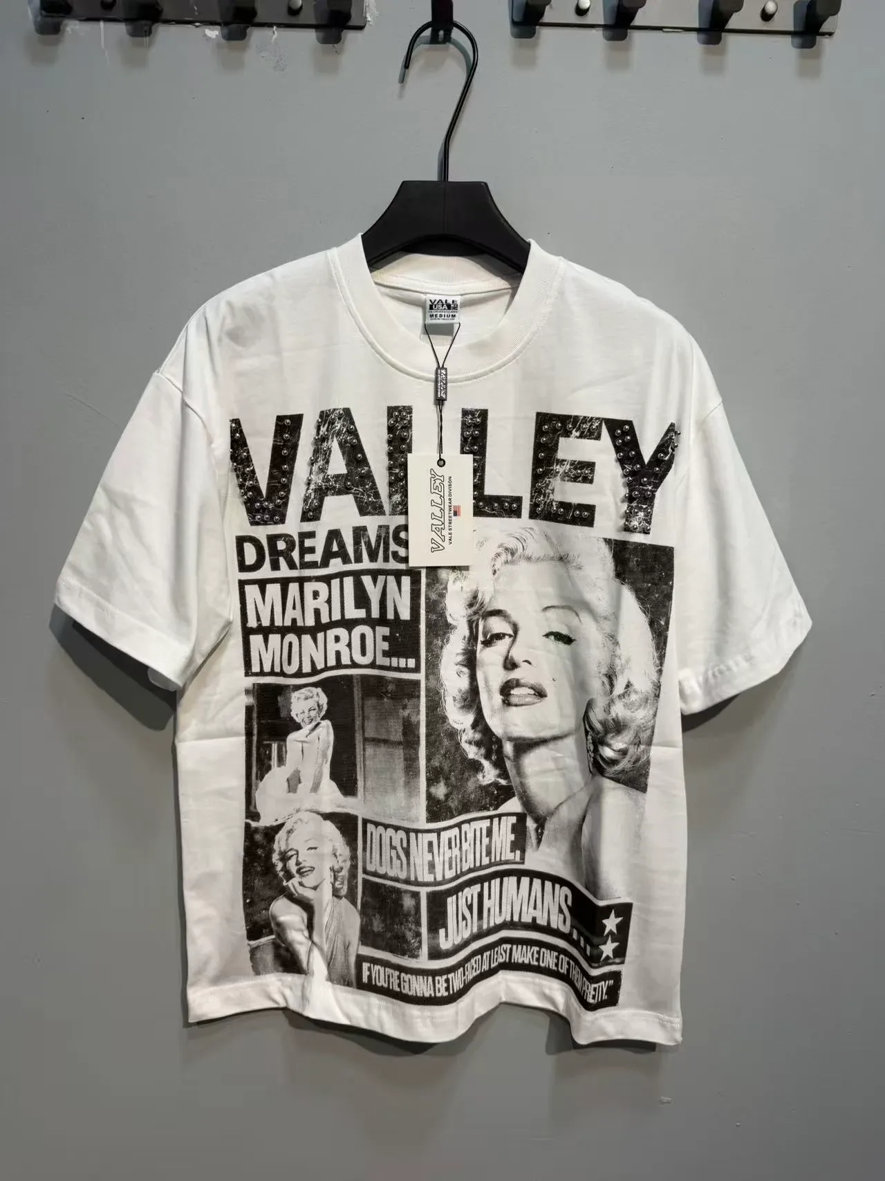 VALLEY Marilyn Monroe Graphic Print Oversized T-Shirt 10