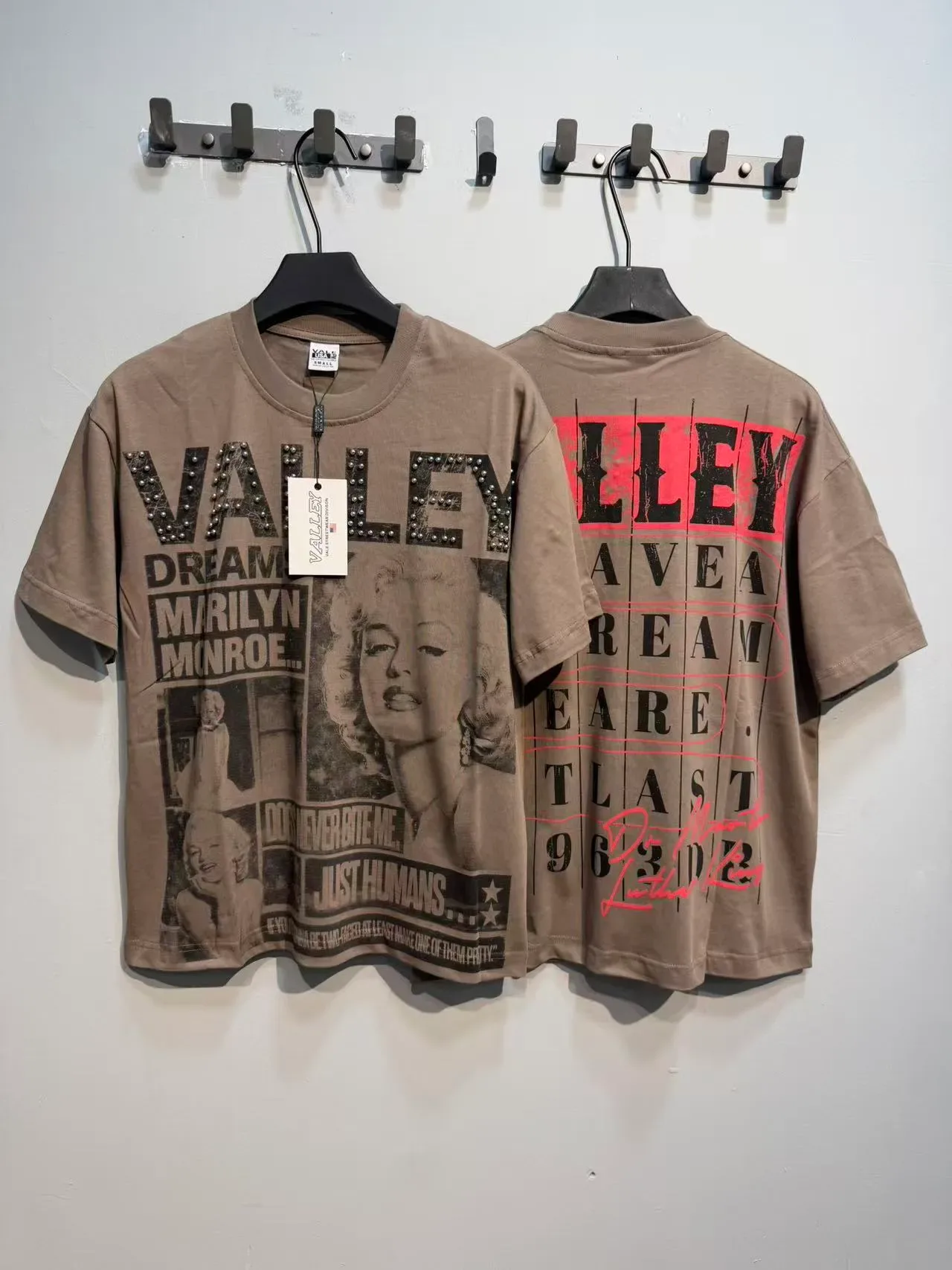 VALLEY Marilyn Monroe Graphic Print Oversized T-Shirt 12
