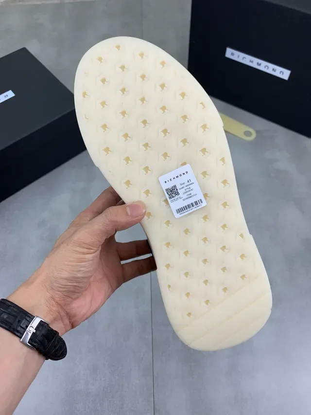 White and Black X-Logo Platform Sneaker 2
