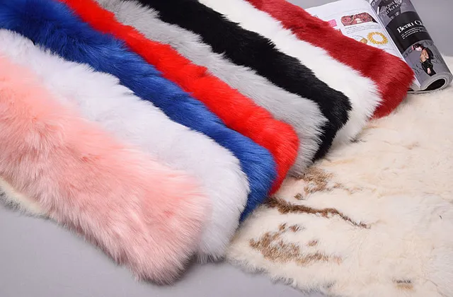 White Fluffy High-Pile Scarve 3