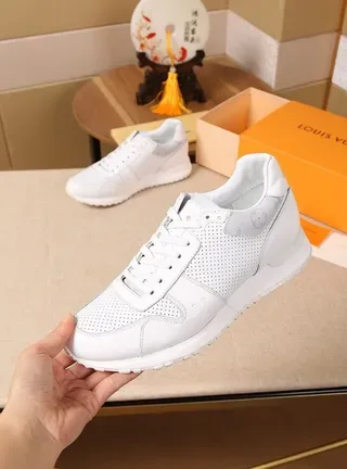 White Perforated Leather Minimalist Lifestyle Sneaker 2