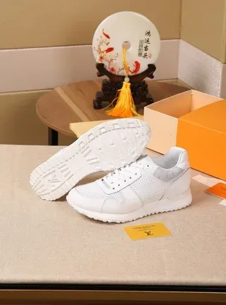 White Perforated Leather Minimalist Lifestyle Sneaker 7