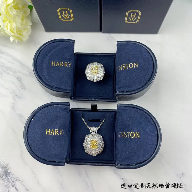 Collier centre de coupe en coussin d'or jaune et argent avec halo de cluster 4