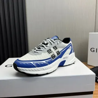 Givenchy Rhyton White Blue Gray Lifestyle Sneakers