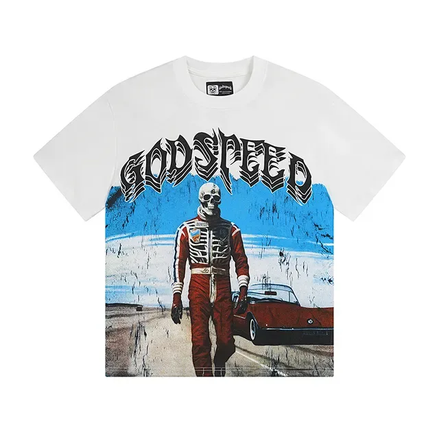 Godspeed Graphic Print Crew-Neck Short-Sleeve T-Shirt 2