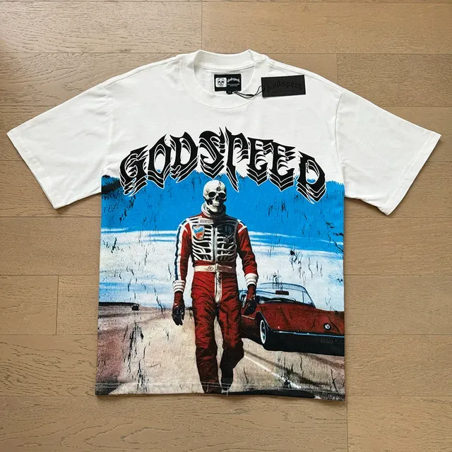 Godspeed Graphic Print Crew-Neck Short-Sleeve T-Shirt 5