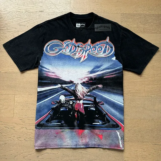 Godspeed Graphic-Print Crew-Neck T-Shirt 2