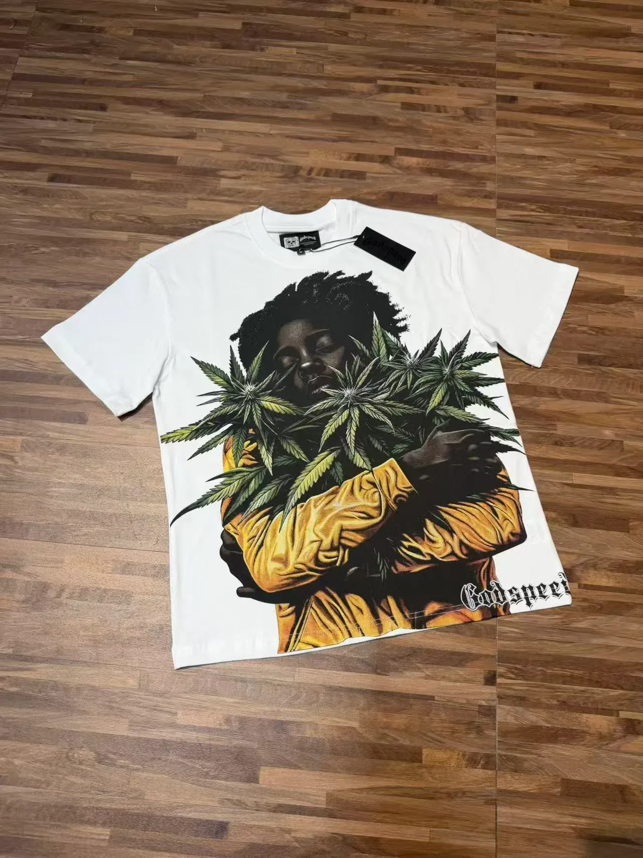 Godspeed Graphic Print Crewneck T-Shirt 2