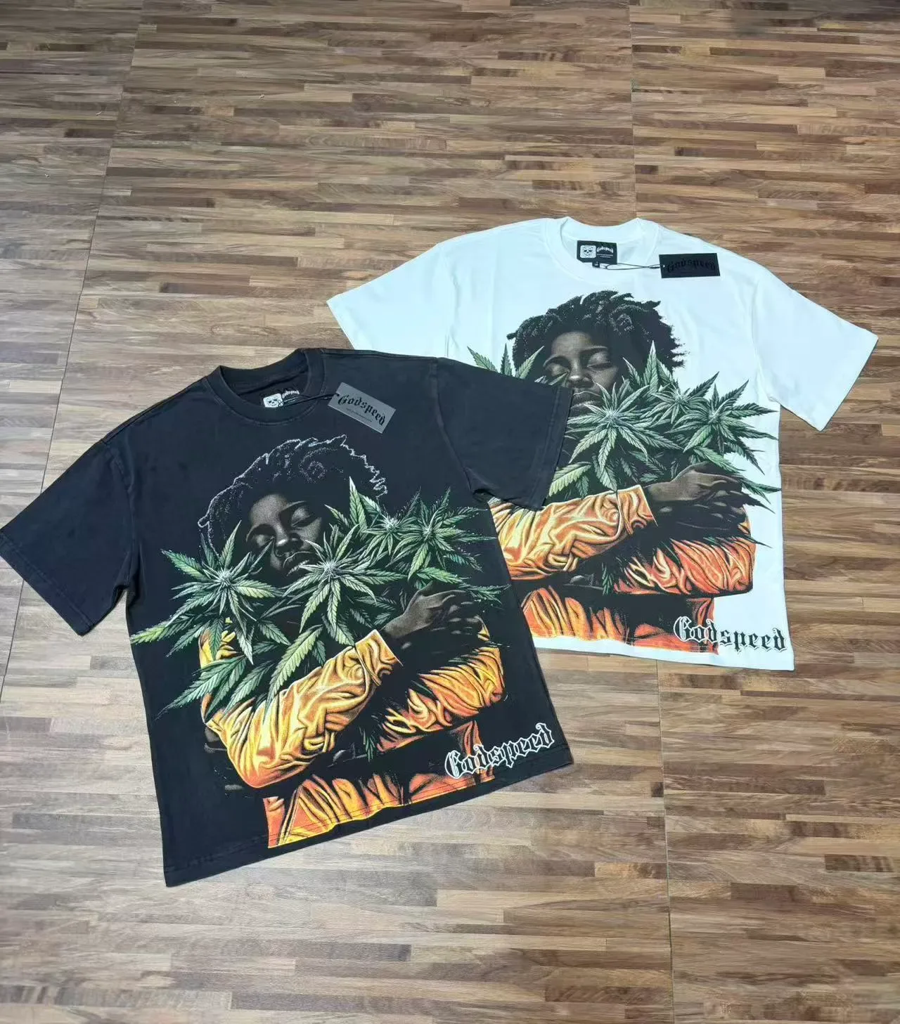 Godspeed Graphic Print Crewneck T-Shirt 5