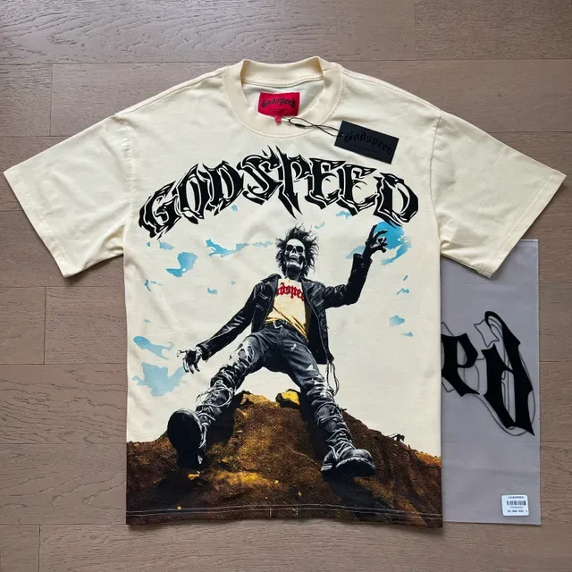 Godspeed Graphic-Print Oversized T-Shirt 6