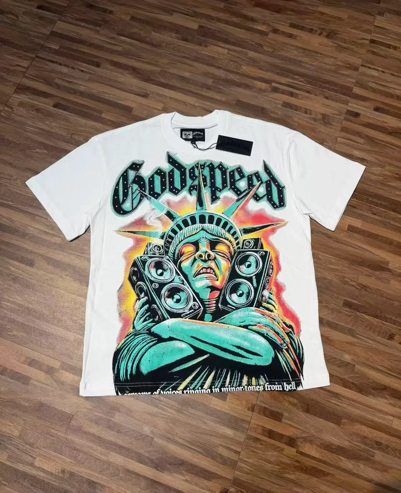 Godspeed Graphic-Print Oversized T-Shirt 2