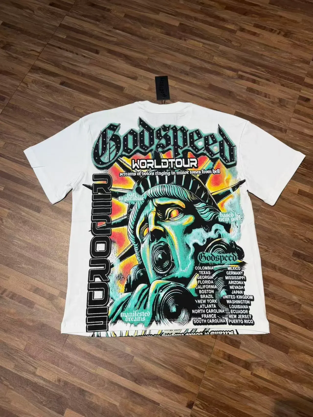 Godspeed Graphic-Print Oversized T-Shirt 3