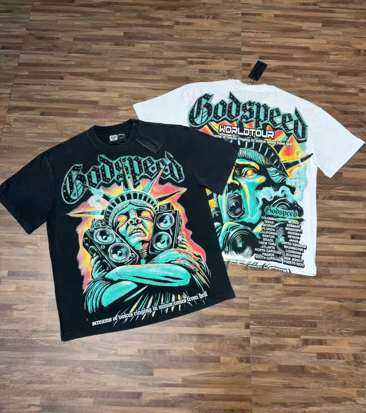 Godspeed Graphic-Print Oversized T-Shirt 5