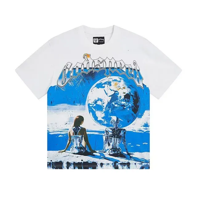 Godspeed Sci-Fi Graphic Oversized T-Shirt 5