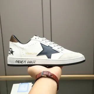Golden Goose Ball Star White Navy Star Lifestyle Sneakers