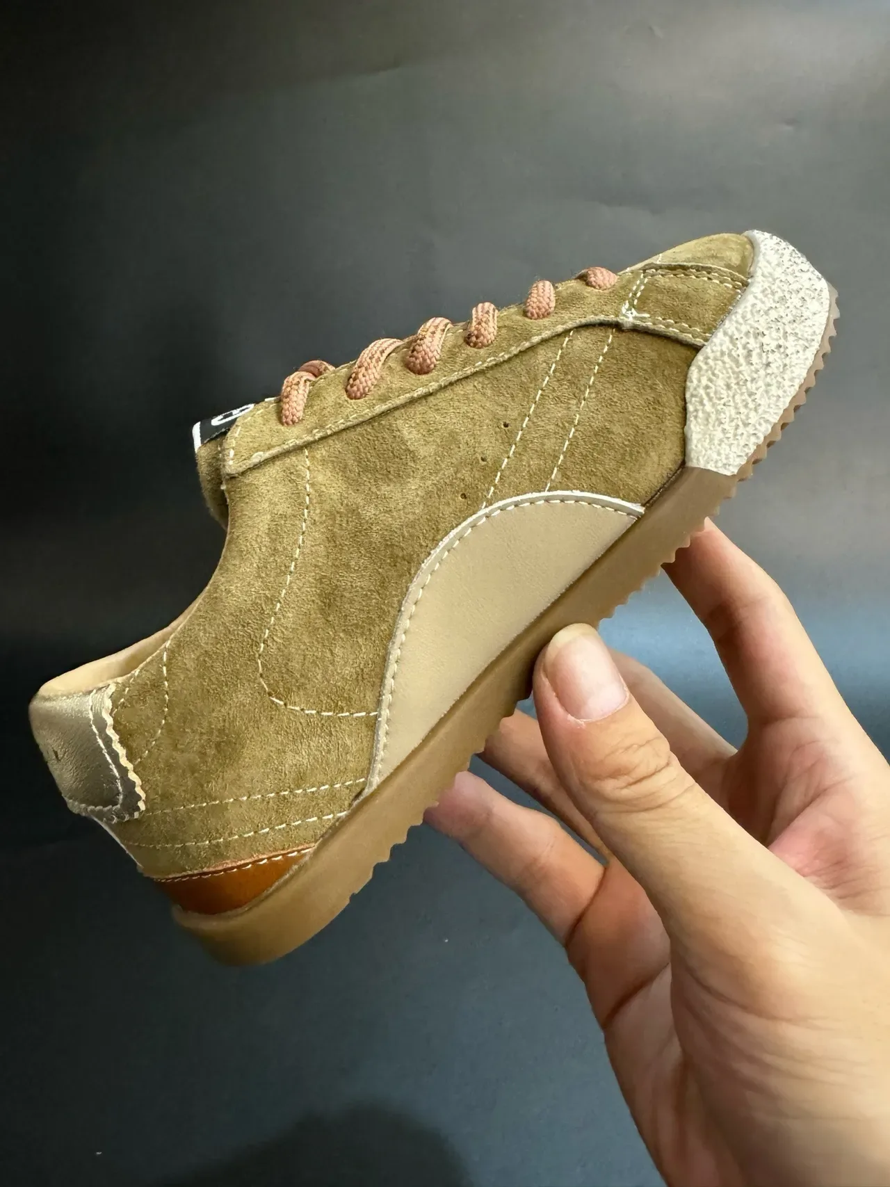 Golden Goose Super-Star Off-White Suede Star Patch sneakers lifestyle 7