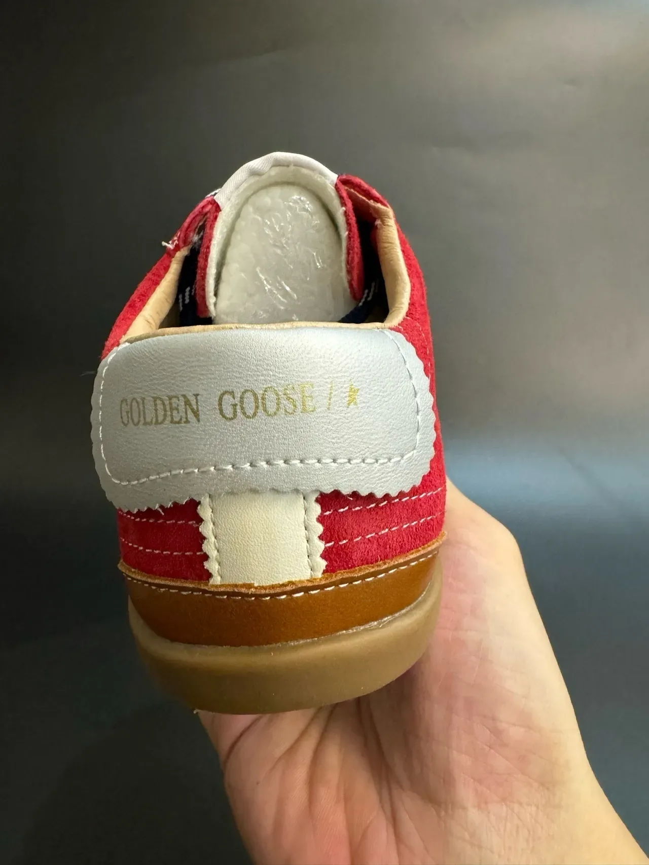Golden Goose Super-Star Off-White Suede Star Patch sneakers lifestyle 11
