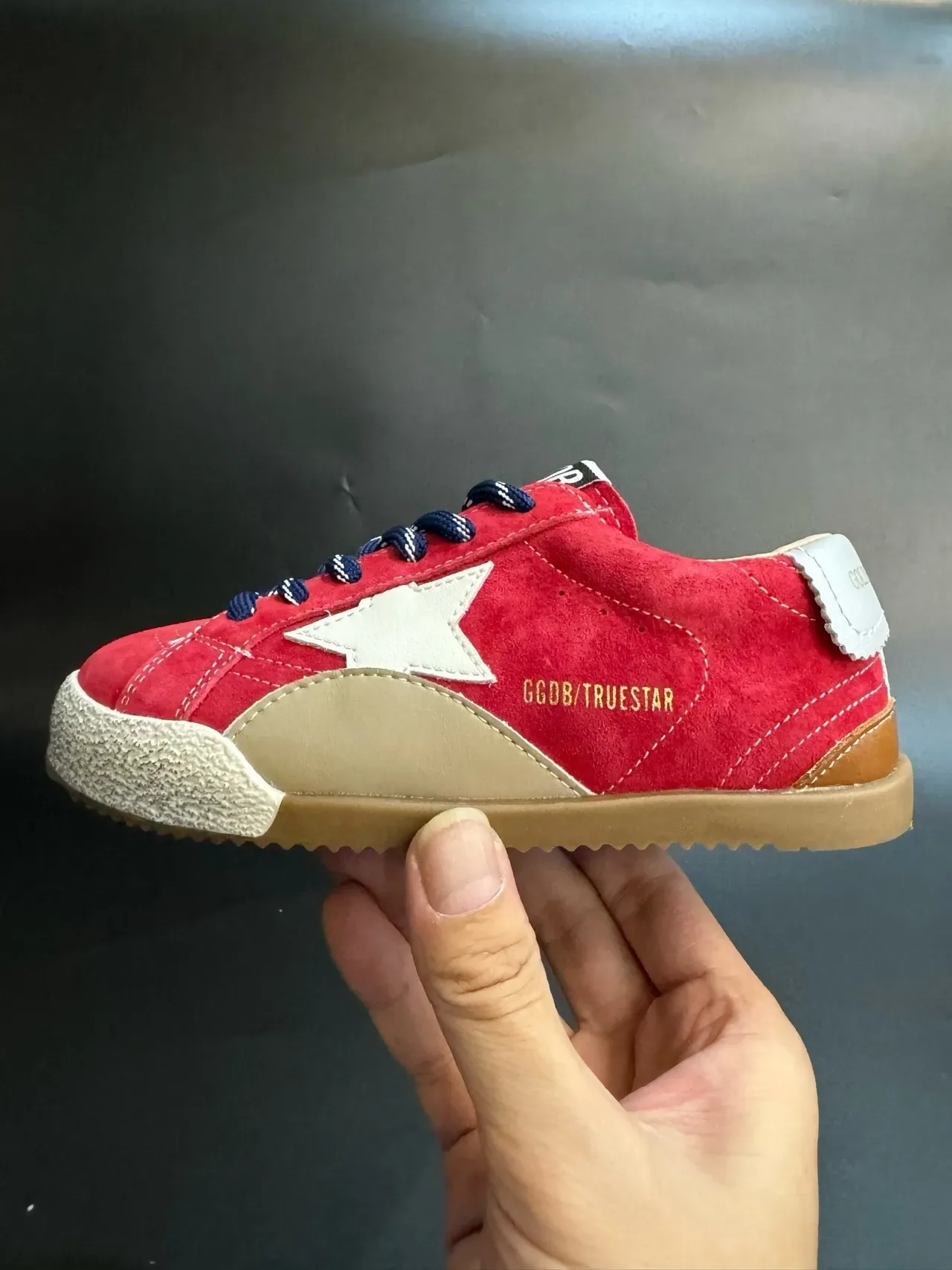 Golden Goose Super-Star Off-White Suede Star Patch sneakers lifestyle 14