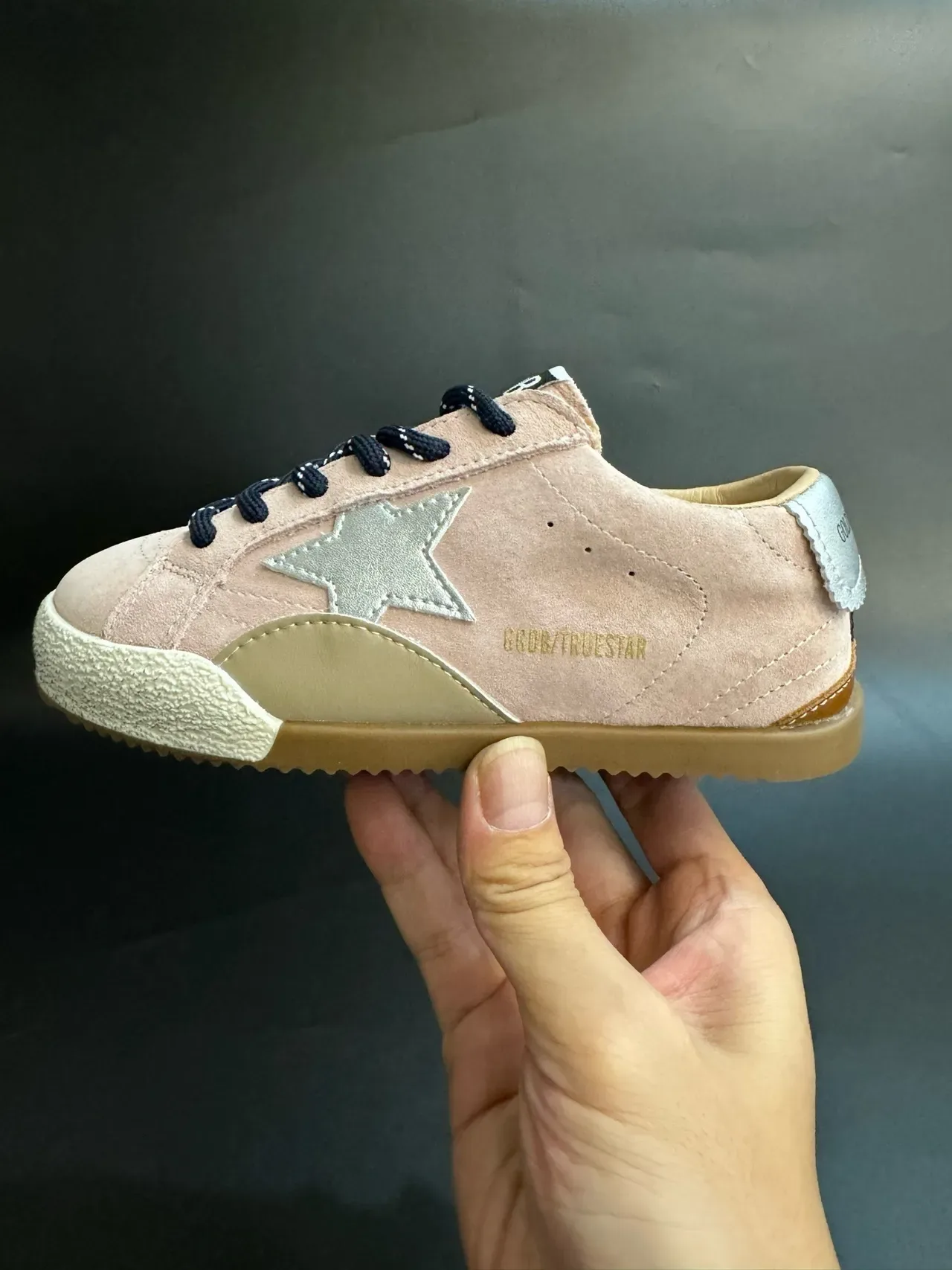 Golden Goose Super-Star Off-White Suede Star Patch sneakers lifestyle 20