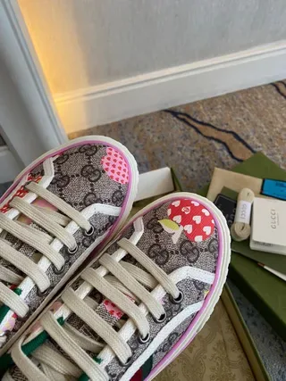 Gucci Ace Apple Patch Multicolor Lifestyle Sneakers 8