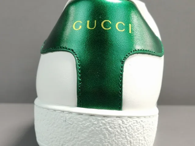 Gucci Ace Bear Embroidered White Lifestyle Sneakers 5