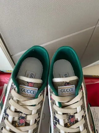 Gucci Ace Disney Mickey Mouse Print Monogram Canvas Lifestyle Sneakers 7