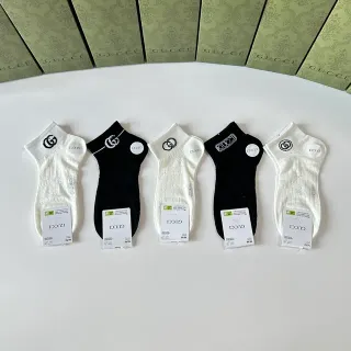 Gucci Ace Interlocking G Logo Low-Cut Ankle Socks