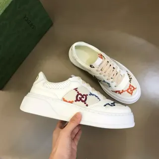 Gucci Ace Multicolor GG Embroidered Lifestyle Sneakers