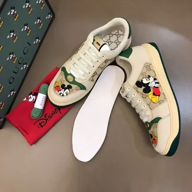Gucci Ace x Disney Mickey Mouse GG Monogram Lifestyle Sneakers 2