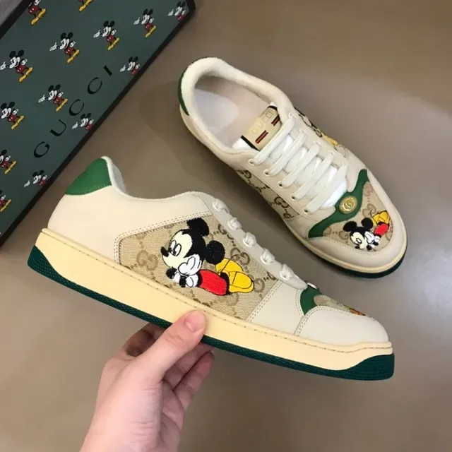 Gucci Ace x Disney Mickey Mouse GG Monogram Lifestyle Sneakers 8