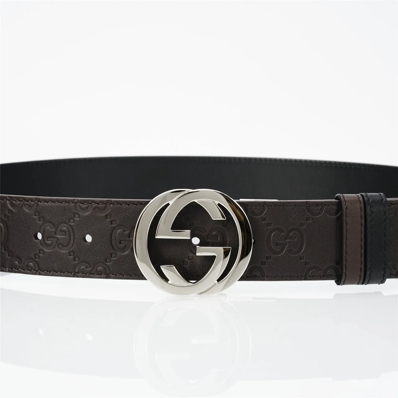 Gucci GG Marmont Embossed Monogram Leather Belt 7