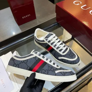 Gucci GG Tennis 1977 Monogram Web Stripe Lifestyle Sneakers