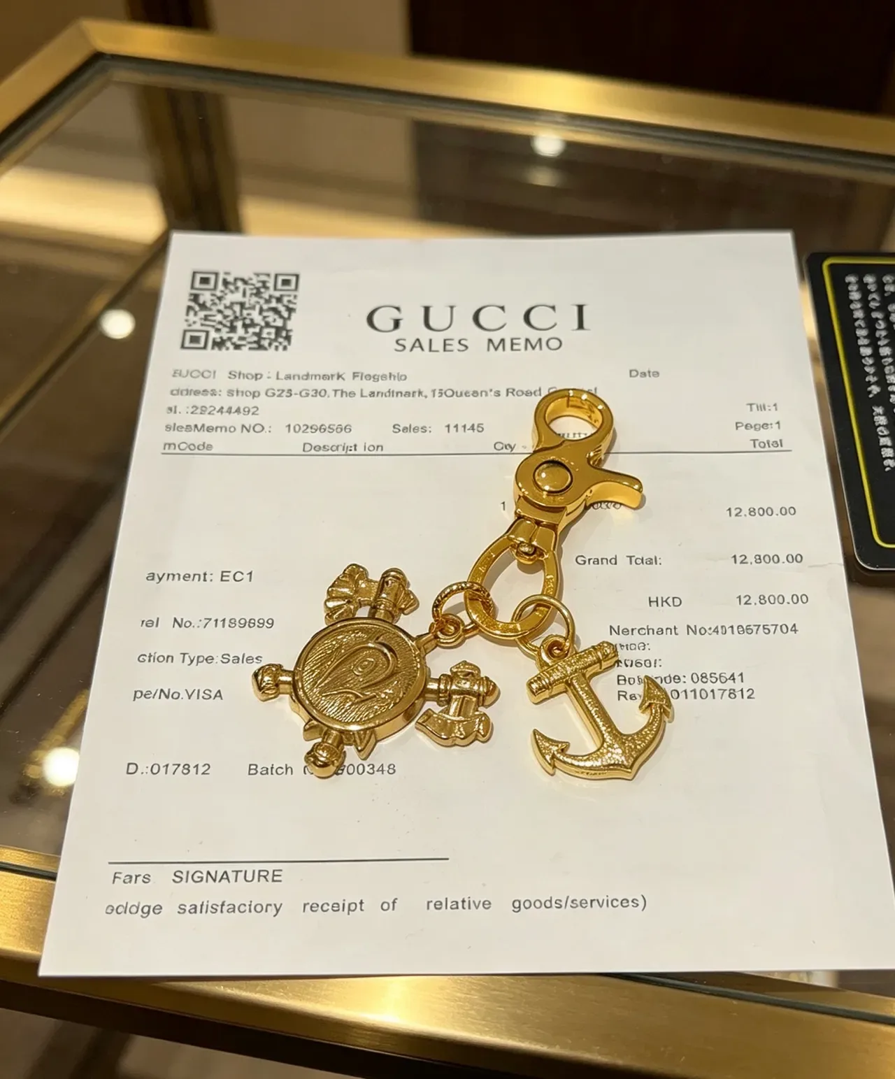 Gucci Gold Metal Interlocking G Logo Jewelry 4