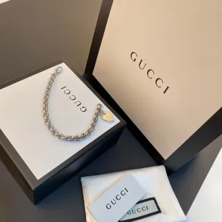 Gucci Encanto de Corazón Cadena Gruesa Pulsera